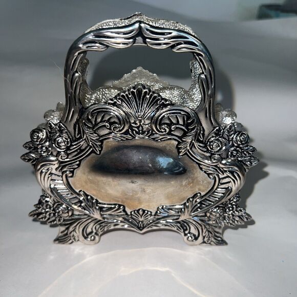 Vintage Rare Find Studio Silvermiths. Made In China. Napkins Holder. - Picture 1 of 8